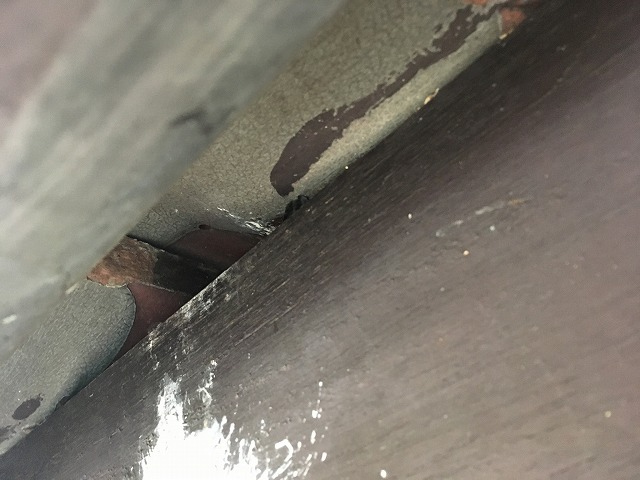 雀口の隙間